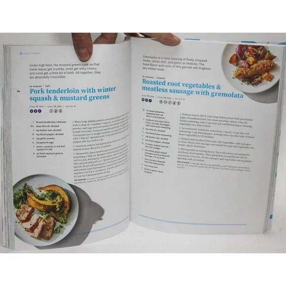 THE MEDITERRANEAN TABLE Cookbook WW Weight Watchers  2021 TPB Full Color Recipes - Picture 7 of 9
